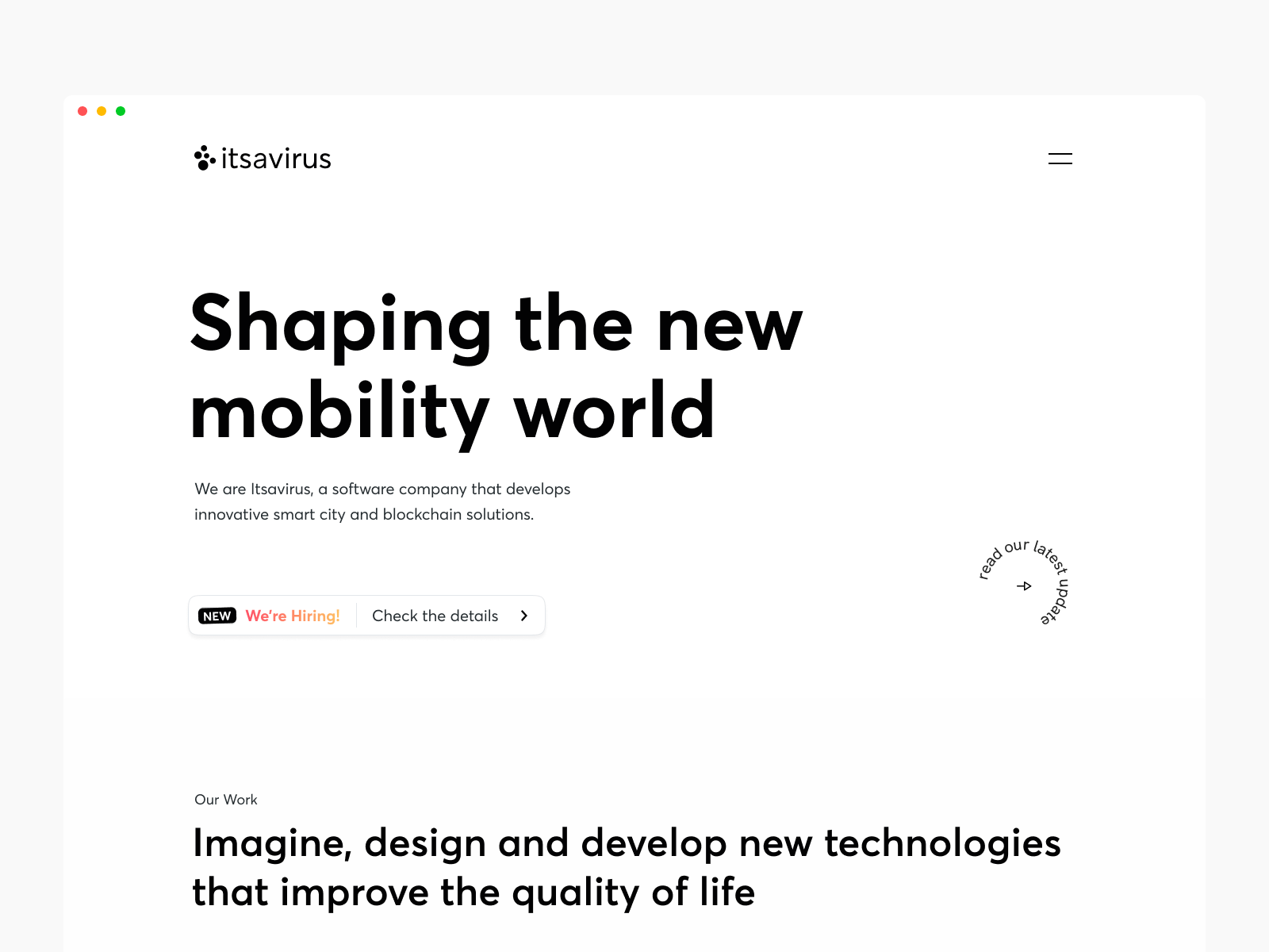Itsavirus new website