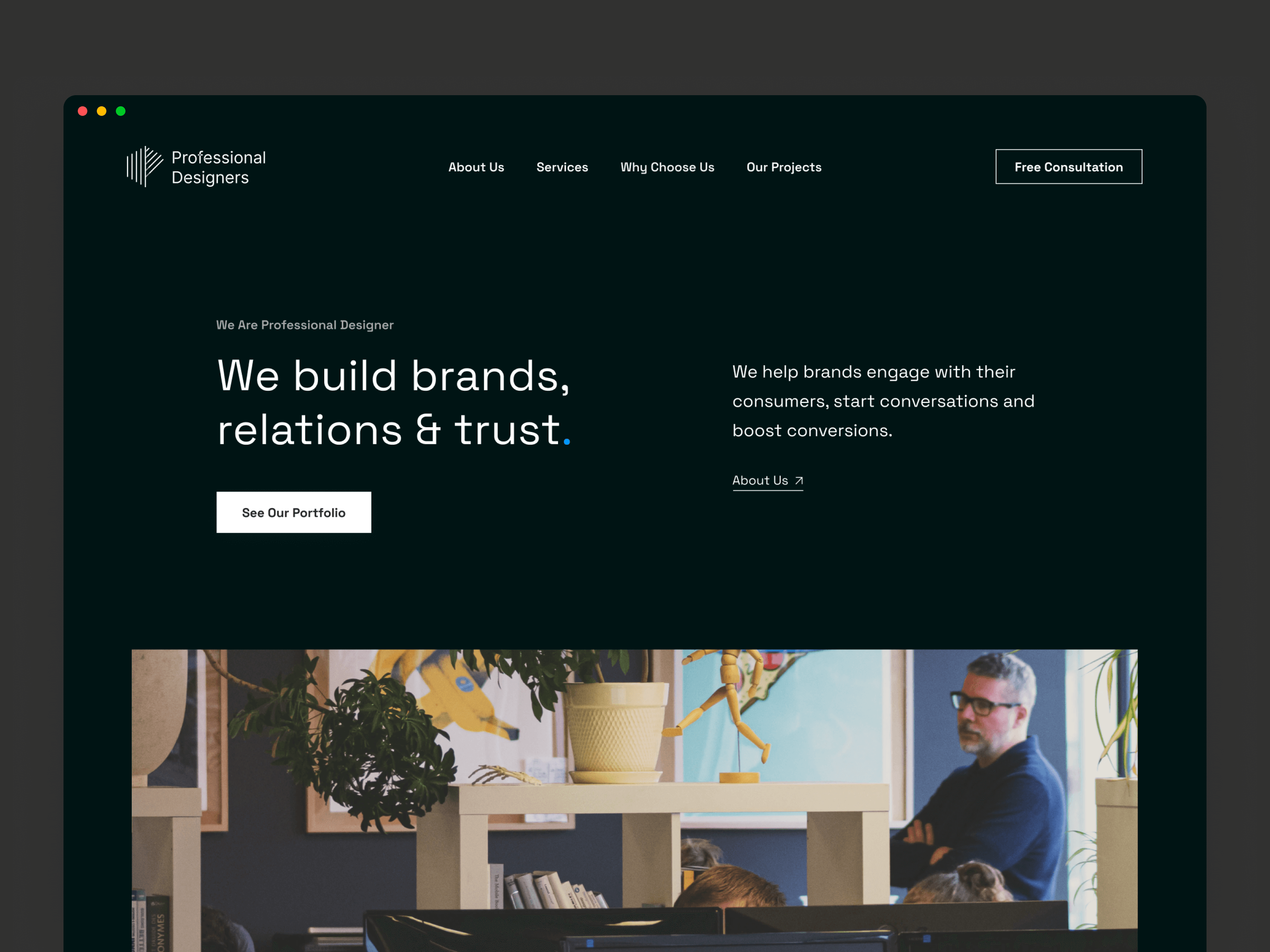 Pro Designer website